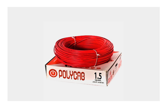 Polycab House Wire 1.5 Sq MM Dealers in Pune, Suppliers and Distributors in Pune | The Indian Electric Co.